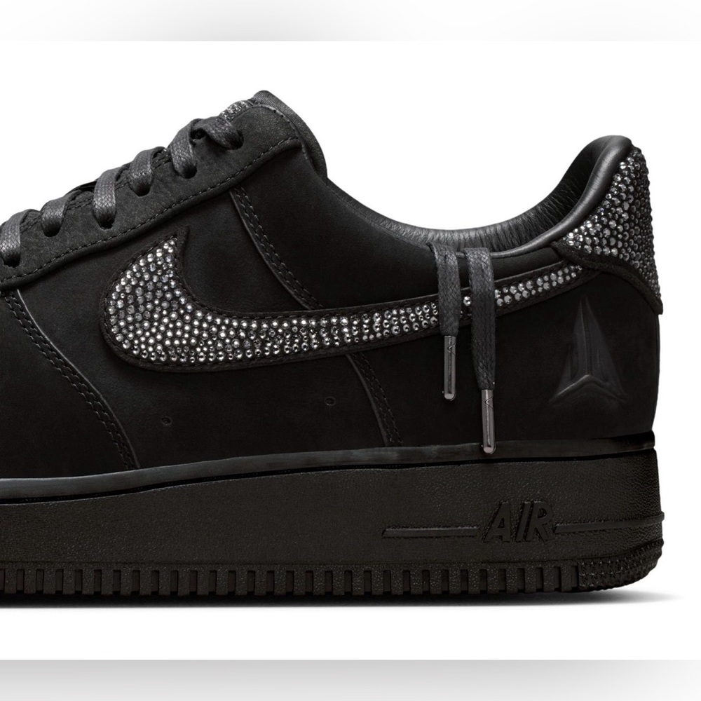 Nike Ja Morant x Swarovski x Air Force 1 LX Low #IQ9772-001 M 8 ~ W 9 - Picture 10 of 10